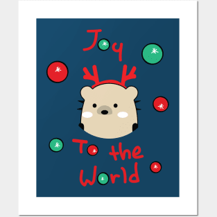 Mochie Joy to the world Posters and Art